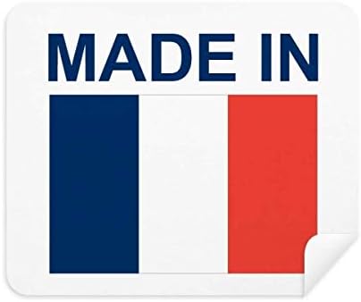 France na França Country Love Limpeza de tecidos Limpador de tela 2pcs Tabela de camurça