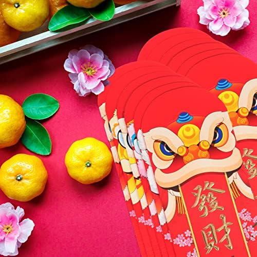 Carteira de bolso operitacx 18pcs envelopes vermelhos envelopes chineses Lucky envelope