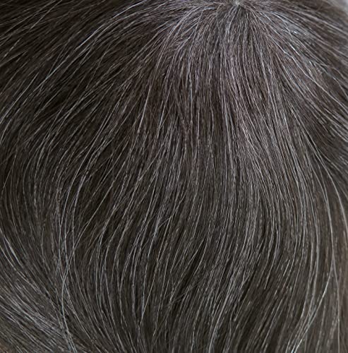 Hair Nature Toupee para homens, sistema de substituição de cabelo humano, unidades de cabelo virgem européia 0,08mm