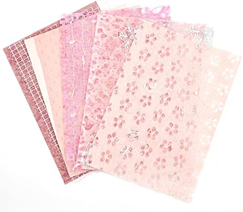 10pcs Diy Craft A5 Scrapbooking Paper Papel Texture Paper Mulberry Snow Dot Fabric Mix Pap papel