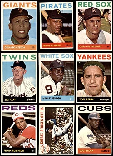 1964 Topps Baseball Complete Conjunto VG/Ex+