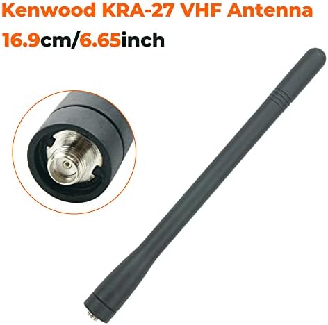 Kenwood KRA-27 VHF Antena helicoidal para Kenwood TK2140 TK2160 TK2170 TK2307 TK5210 RADIO PORTABLE VHF Antena 2