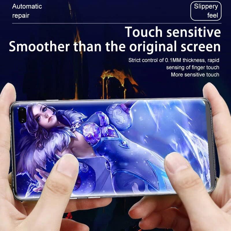 Protetor de tela de filme de hidrogel por PORRVDP para Xiaomi 12T/12T Pro, 2 PCs Filme Protetor de Proteção à TPU transparente [Clear HD] [alta sensibilidade] [Impressão digital Compatível]