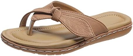 Chinelos para mulheres calcinhas, chinelos de chinelos lisos vintage de verão deslizam escorregamento de slides sem deslizamento de sandálias de praia
