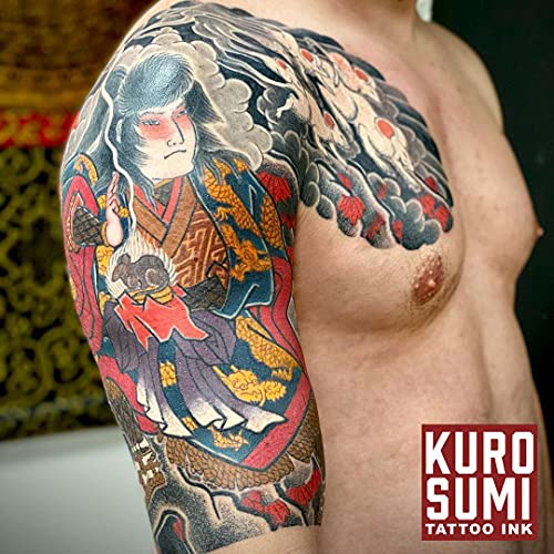 Kuro Sumi Mineraru Green, Vegan Friendly, Professional Ink 1,5 oz