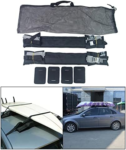Almofadas de rack de teto macio XWWDP com bolsa de armazenamento Oxford Eva Bagagem para Surf