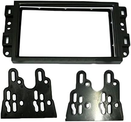CAR DVD Frame Adapting Adapting Adapter Dash Kits Facia Painel Fit for Chevrolet Captiva/Lova/Gentra Double Din