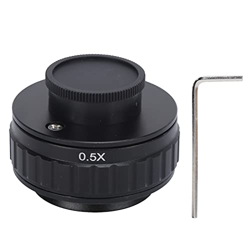 Adaptador de montagem de 38 mm C, adaptador de montagem C fácil de usar 0,5x câmera ocular vida longa vida para microscópios estéreo para microscópios da série T490