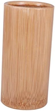 Luxshiny multifuncional de madeira segurando pauzinho de barro de pauzinhos de barro de garfo utensílios de