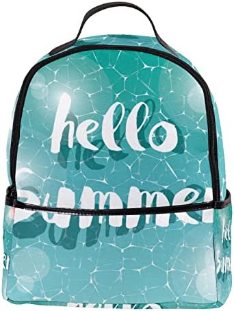 Mochila de viagem VBFOFBV para mulheres, caminhada de mochila ao ar livre rucksack casual Daypack, Olá, Summer Ocean