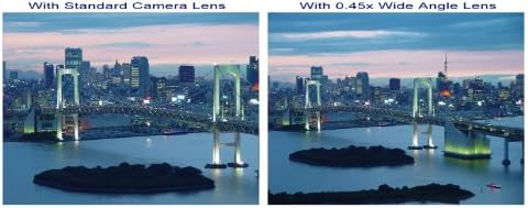 Canon PowerShot S110 0,45x Lens de larga lente preto acabamento com tipo macro magnético.