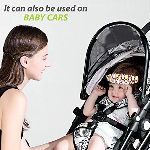 2 pacotes Criança Criança Coloque o alívio do pescoço e suporte da cabeça, suporte de travesseiro Easy Instalação na maioria dos assentos conversíveis e segurança para bebês e crianças