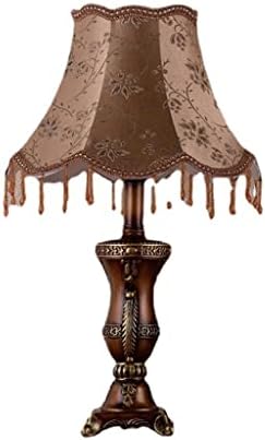 Lâmpada de mesa lâmpada de mesa europeia quarto lumbo bedroom retro American table lumbo de cabeceira de cabeceira da sala de estar da sala de estar