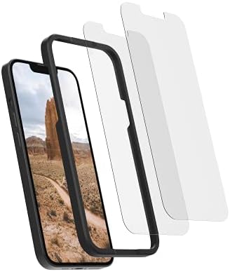 Rokform - Protetor de tela Pro Max IPhone 13, toque ativo, prova de quebra, alta definição, amigável para casos, protetor de tela de vidro temperado 2 pacote 2 pacote