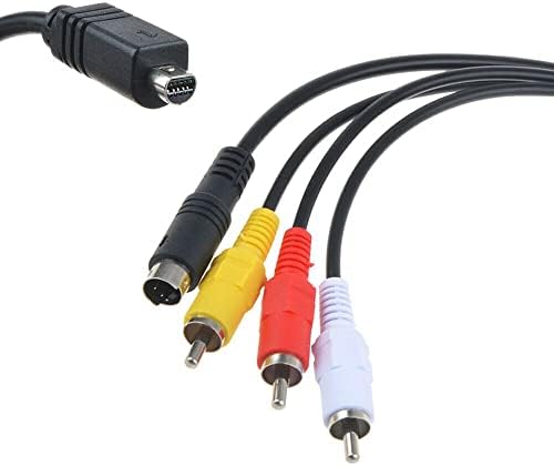 Parthcksi av A/V Audio Video TV Cable Felt Lead para Handycam DCR-HC65/E HDR-XR400/V/E