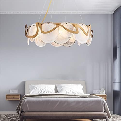 Liuzh Dining Room Candelier Designer Simples Glass Dining Room Lamp Bedroom Study Candelier