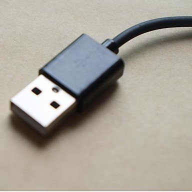 USB 2.0 para micro USB Male Data + Cabo de carregamento, preto