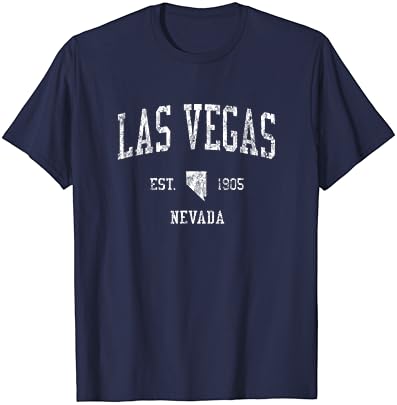 Las Vegas Nevada NV T-shirt Design Sports Retro