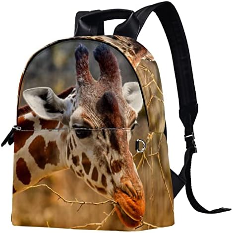 VBFOFBV Backpack de laptop casual leve para homens e mulheres, girafa