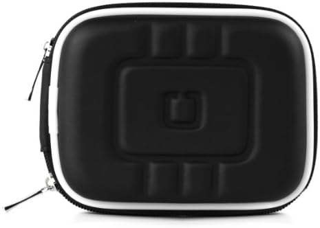 Black Eva Cubo de Proteção de Cobertão com bolso de malha para Nikon Coolpix L24 P300 S70 S80 S100 S1100PJ