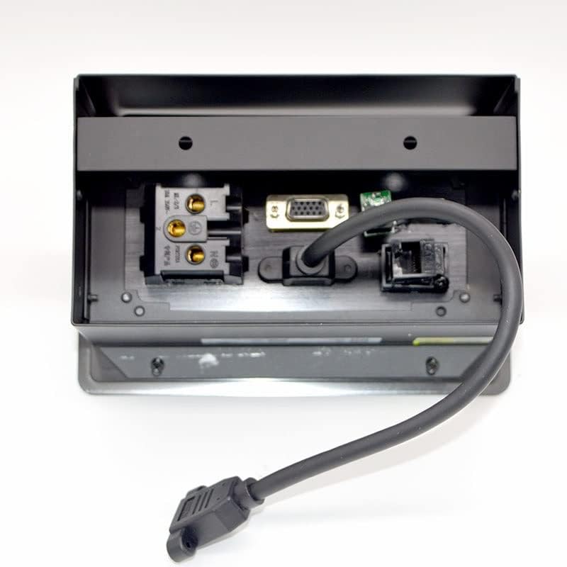 Soquete de desktop de energia deslizante KXDFDC com áudio USB Multifuncional Desktop Hidden Aluminium Ligon Socket