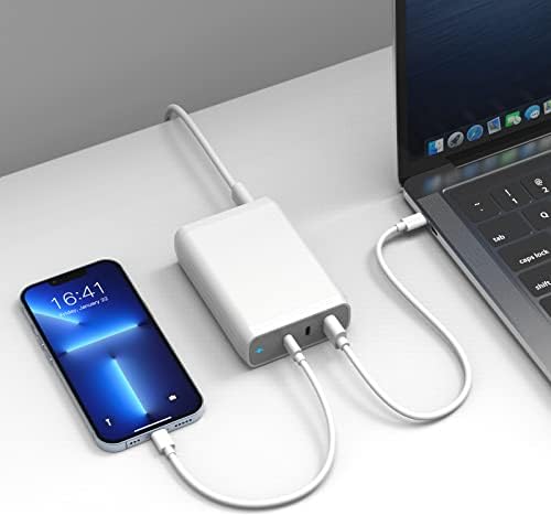 Adaptador de energia USB C USB C, adaptador de energia USB C, carregador de laptop PD Gan PD, USB C Fast Charger