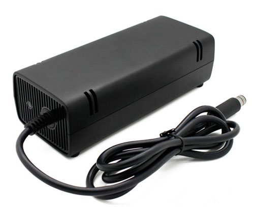 Novo adaptador de energia CA para Xbox360 E Console-UK Plug-Black