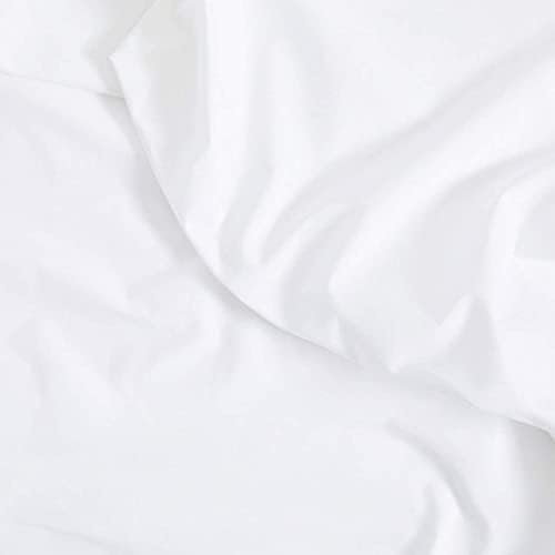Capa de edredão de luxo de Brooklinen para a cama King/California King Size, branco sólido