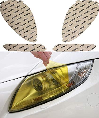 Lamin-X Custom Fit Amarelo Capas de farol para Maserati Granturismo