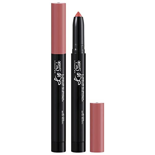 Lipstick caneta veludo fêmea pasta de caneta feminina rosa com lapolador de lápis Automatic Lip Liner Non 54 Lapis Lápis