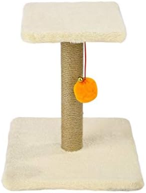 Twdyc Pet Cats Tree Salbing Frame Toy com Ball Shape Bell Toy Cats Risping Posts Cats Scratch Board