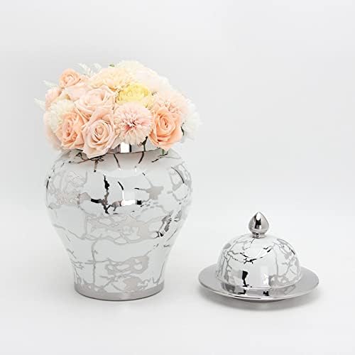 Gazechimp clássico de cerâmica jarra de gengibre jarra de jarra de jarra de jarro de flor do vaso de flores da