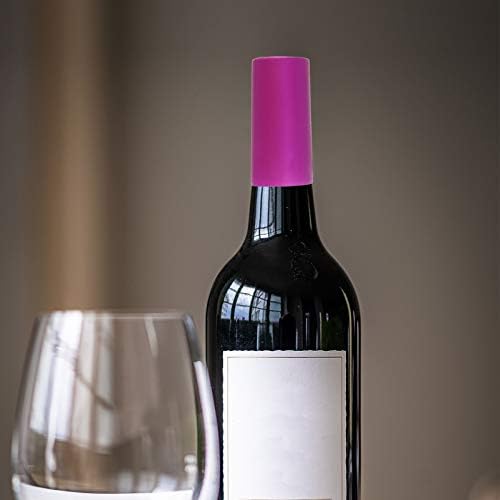 YARNOW 100pcs cápsulas de encolhimento térmico encolher tampas para garrafas de vinho encolhimento de mangas de garrafa para adegas de vinho em casa profissional filmes rosy