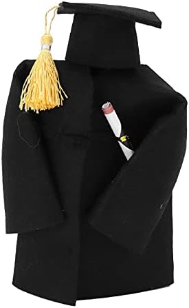 Capinho de solteiro vestido de formatura, vestido de graduação Cap conjunto de vinhos Botty Cap Party Decoration