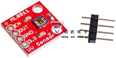 5pcs lote de saída UV Sensor UV Breakout GY-ML8511 Módulo de sensor UV ML8511