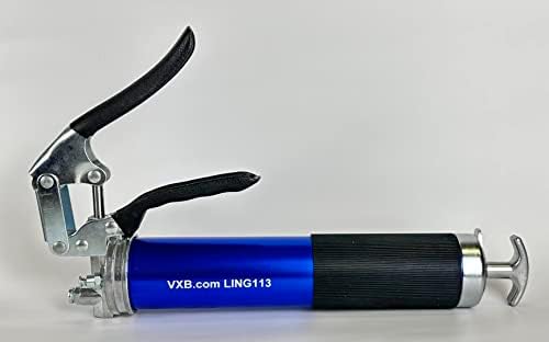 Pistola de graxa vxb ling 113 azul de graxa pesada pistola de pistola manual de pistola manual de gravação
