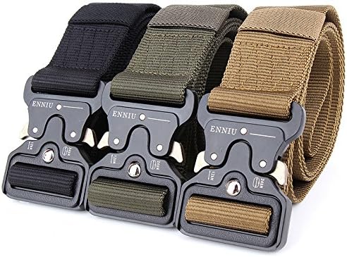 Kipove Belts Tactical Nylon Molle Molle Camuflagem Swat Duty Duty Men Metal Insert Buckle Sobrevivência Treinamento de Treinamento Casual