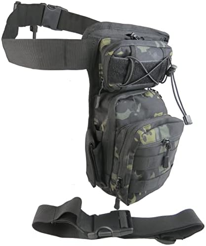 Saco de moto de motocicleta Bolsa de perna para homens e mulheres Tactical Tactical Bag multifuncional bolsa
