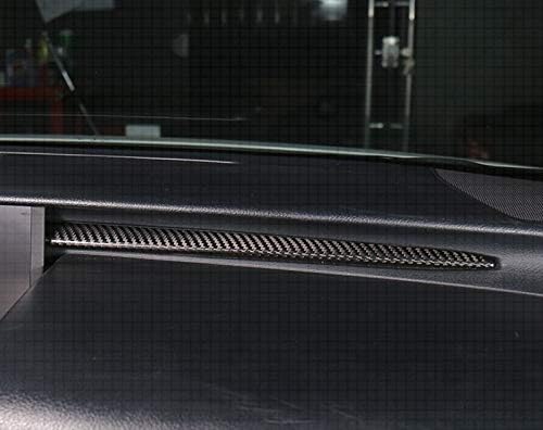 Eppar New Carbon Fiber Dashboard Trim 1pc Compatível com Lexus é 2013-2018 IS250 IS300 IS350 IS300H
