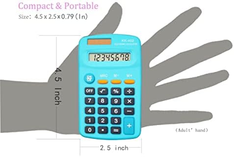 Calculadora básica Dual Power 8 Digit Desktop Calculator