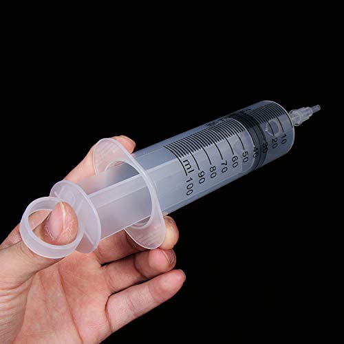 8pcs 20ml seringa plástica grande sem agulha, múltiplos usos Medição Ferramentas de seringas para líquido, brilho