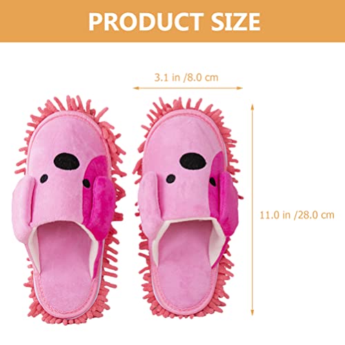 Zerodeko 1 par de sapatos de chinelos de esfregar meias de microfibra reutilizáveis ​​Ferramentas de limpeza