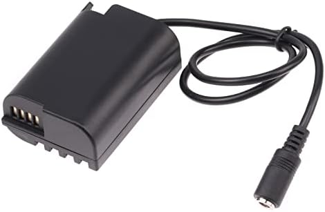 Adaptador de energia FOTGA Conector D-TAP + bateria dummy decodificada DMW-BLK22 DMW-DCC17 para Panasonic
