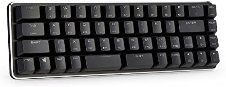 Teclado mecânico teclado teclado gateron switch blue wired Mechanical Mini 49 Kyes Keyboard com retroilumes