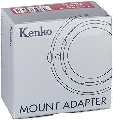Caso Kenko KE01-LEMLER 58 mm Anel de adaptador para lente Leica R para Leica M Black