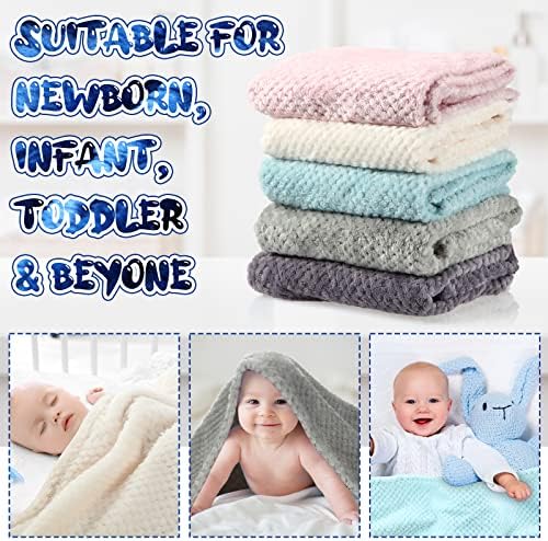 10 peças Cobertoras de bebê cobertor difuso macaco de criança neutra cobertor quente manta de berço