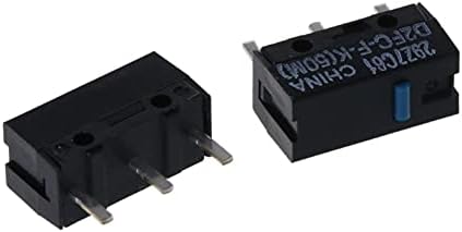 AHLOKI MICRO SWITCHES 2PCS D2FC-F-K Blue Dot Mouse Micro Switch