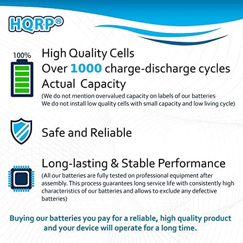 Bateria de telefone sem fio HQRP compatível com Lenmar CBC318, 508900A, ER-P730 Substituição/Extended/alta