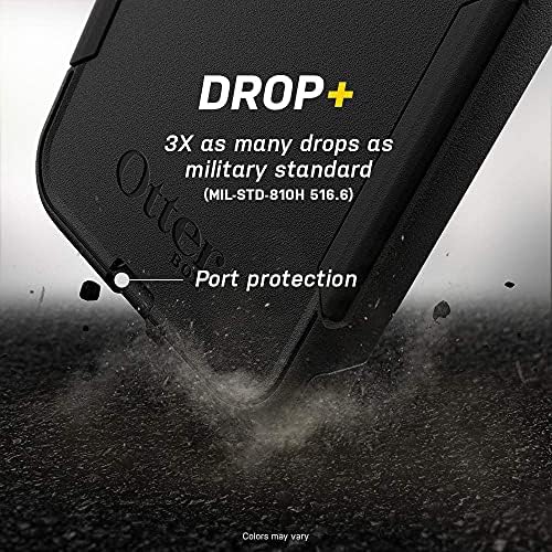OtterBox Galaxy S21+ 5G Case da série Comuter - não se encaixa no tamanho não -plus ou ultra) - preto, esbelto e resistente, para o bolso, com proteção contra porta