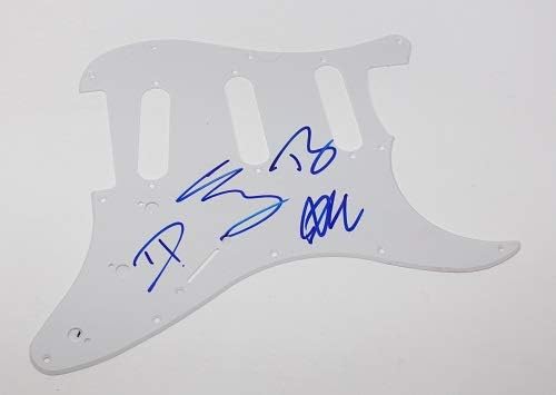 Imagine Dragons Evolve Group Band assinado assinado Fender Stratocaster Electric Guitar Pickguard Loa